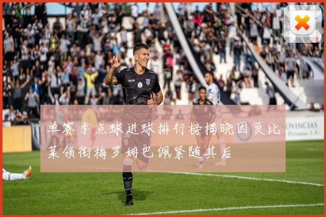 单赛季点球进球排行榜揭晓因莫比莱领衔梅罗姆巴佩紧随其后
